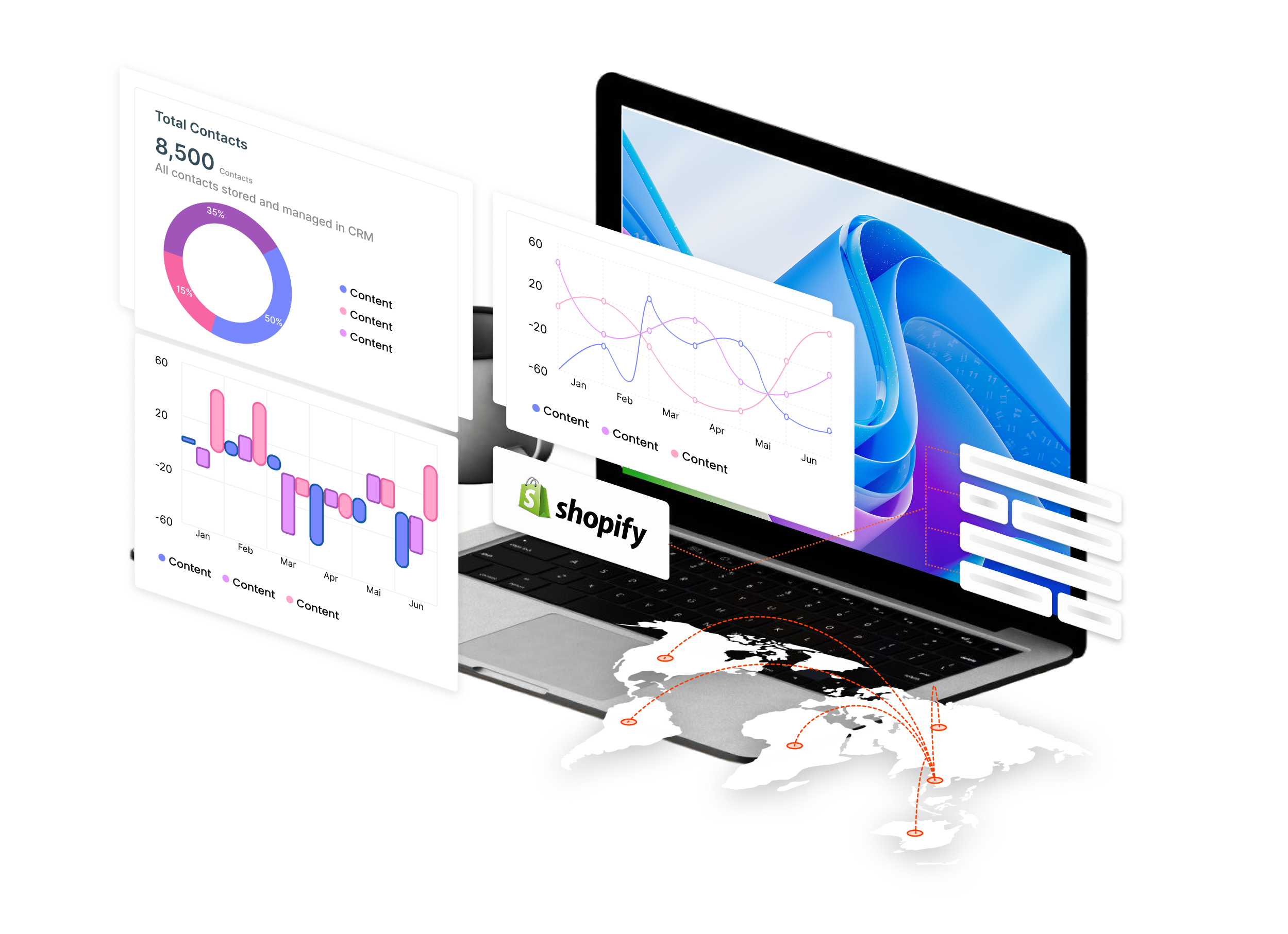 Shopify CONNEX Dashboard