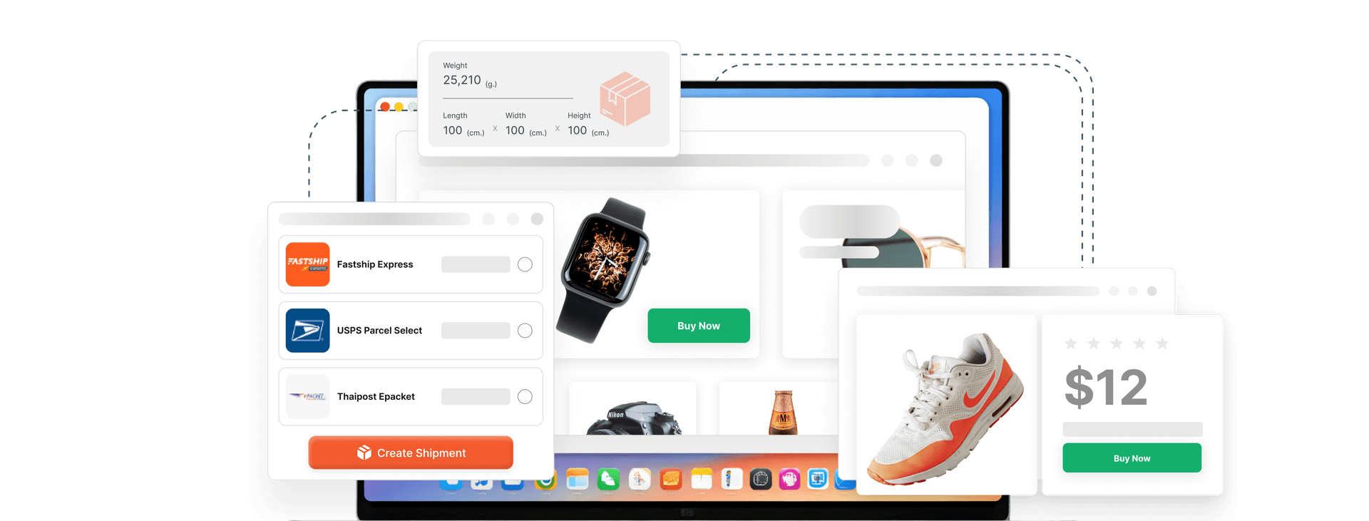 Shipping Management Dashboard